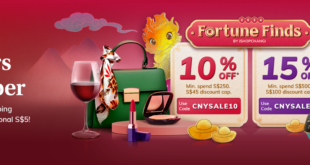 Usher in the auspicious Year of the Dragon with iShopChangi's spectacular Fortune Finds extravaganza.