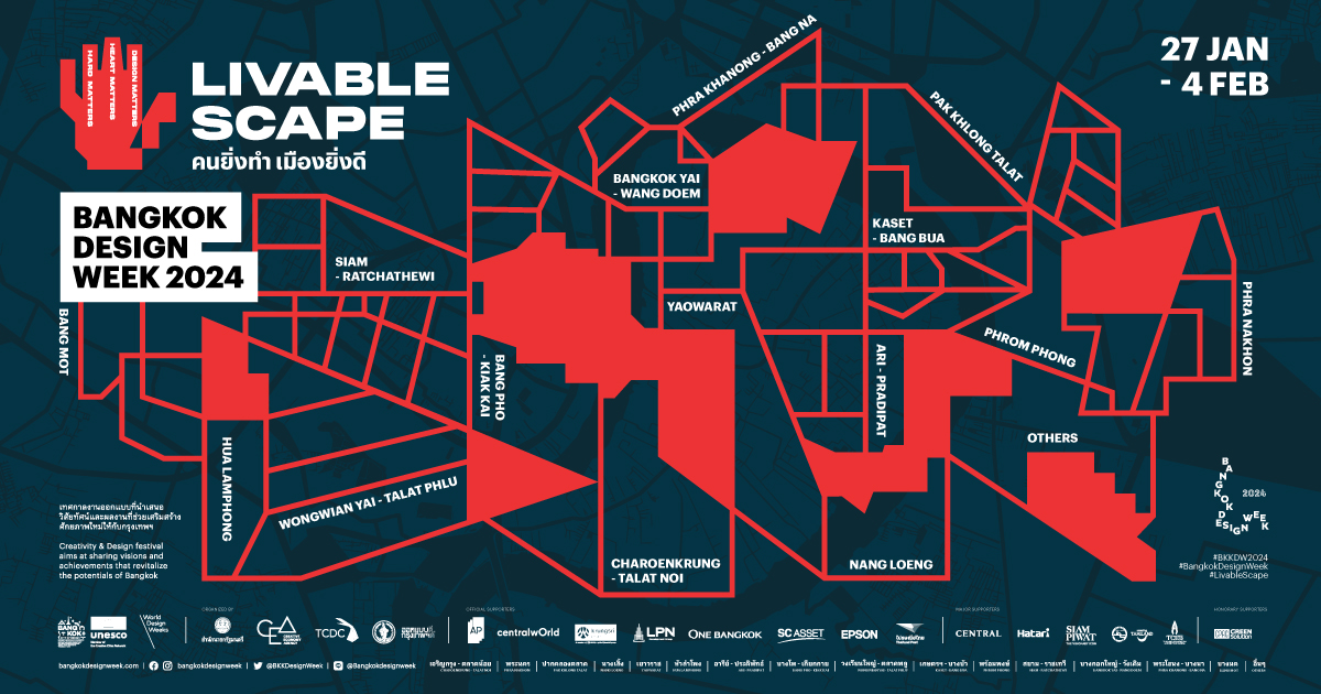 BKKDW2024, themed 'Livable Scape'