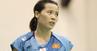 Vietnamese badminton player exits India Open early after losing to Thai opponent