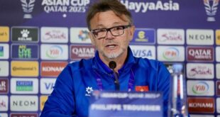 Best way to say goodbye to Asian Cup is beating Iraq: coach Troussier