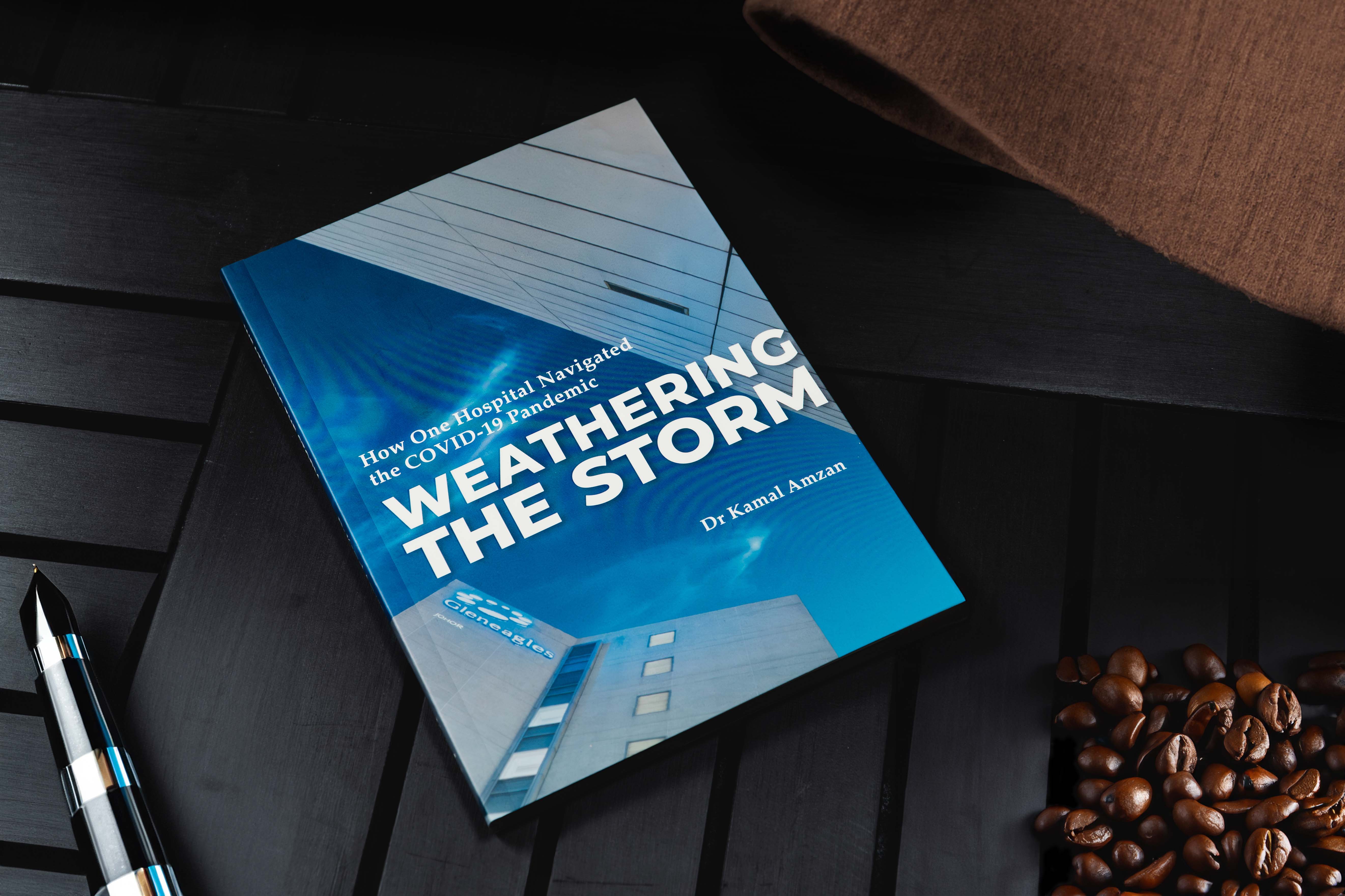 Weathering the storm chronicles the Covid-19 pandemic and the lessons learnt from it, while acting as a comprehensive guide on how to handle future pandemics, available now at MPH Bookstores