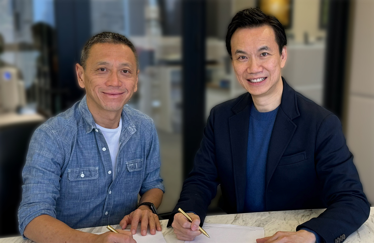 Black Spade and founder of dragon-i Gilbert Yeung sign MOU to join forces to revolutionise entertainment