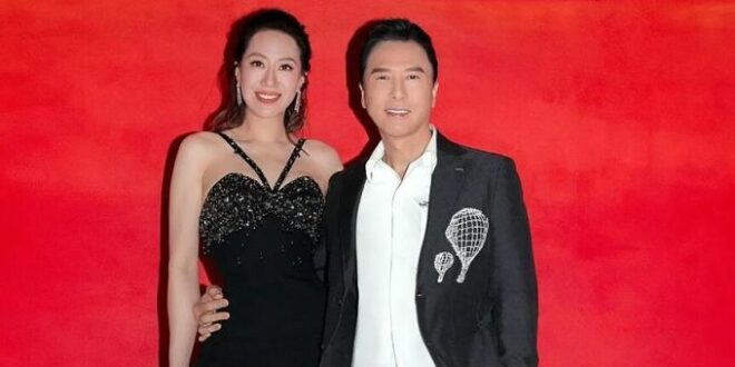 Hong Kong martial arts actor Donnie Yen celebrates birthday with family